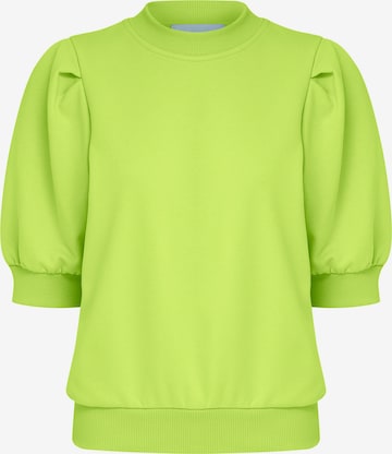 Sweat-shirt 'Mika' minus en vert : devant