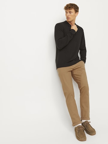 JACK & JONES - Slimfit Pantalón chino 'JPSTMarco JJFury' en marrón