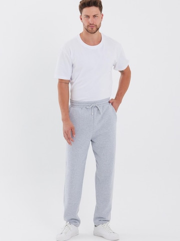 comeor Regular Workout Pants 'Jogginghose Herren Warm' in Grey: front