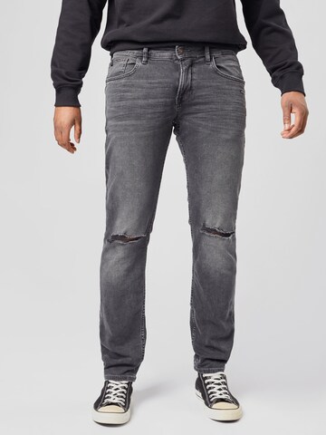 TOM TAILOR DENIM Slimfit Jeans in Grau: predná strana