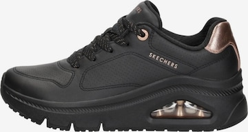 Baskets basses 'Uno Icon' SKECHERS en noir : devant