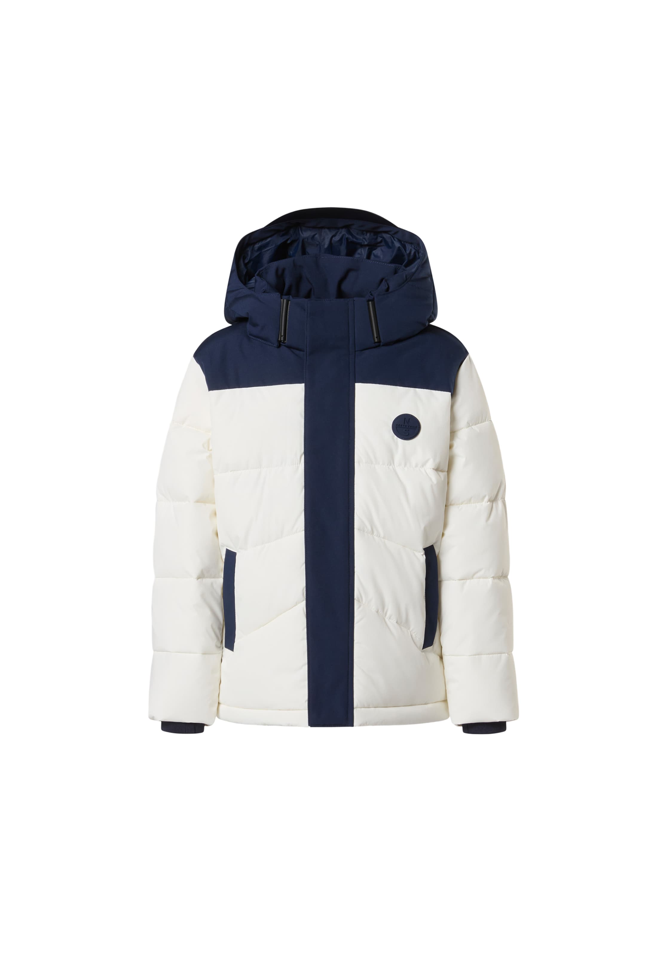 North Sails Winterjas 'Aurora' in Wit: voorkant