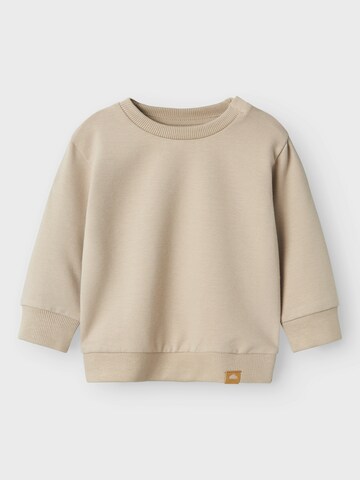 Felpa 'NBNTakki' di NAME IT in beige: frontale