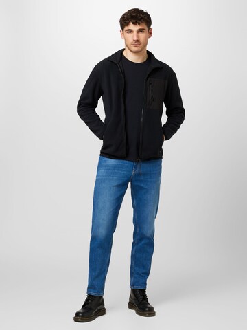 BLEND Fleece Jacket in Black