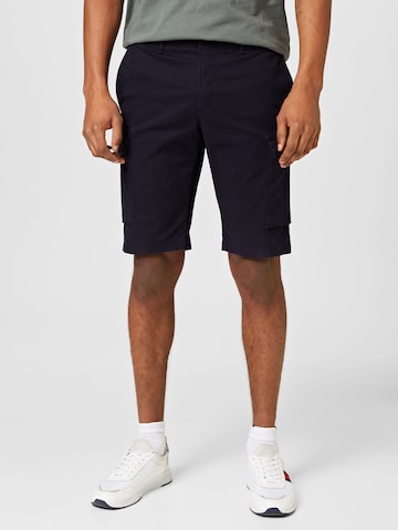 TOMMY HILFIGER Regular Cargobroek 'John' in Blauw: voorkant