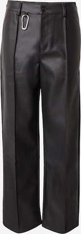 EIGHTYFIVE Regular Laskoshousut värissä musta: etupuoli