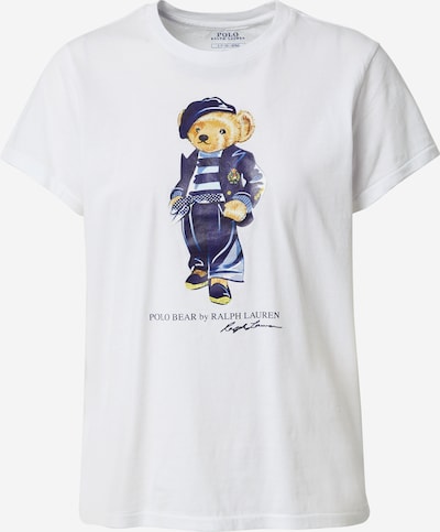 Polo Ralph Lauren T-Shirt in marine / hellbraun / schwarz / weiß, Produktansicht