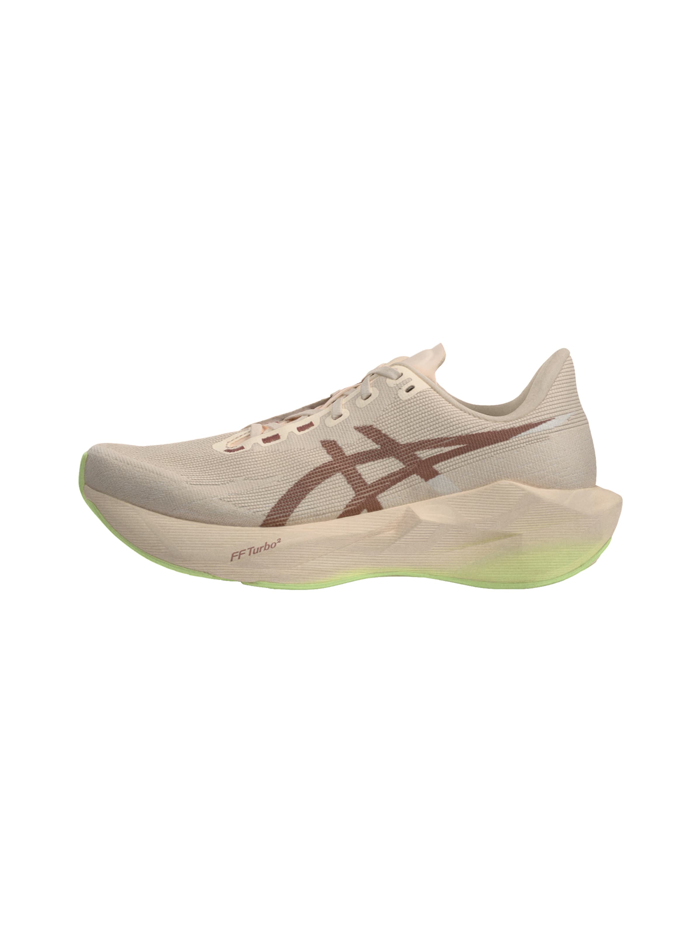 Sneaker de alergat 'Novablast 6' pe 39 ASICS pe bej / maro / verde neon, Vizualizare produs