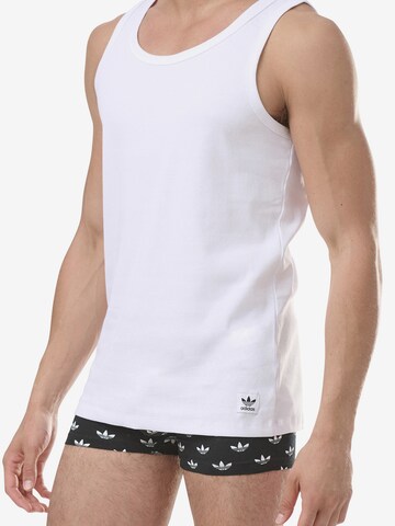 Maillot de corps ' Comfort Rib Cotton ' ADIDAS ORIGINALS en blanc