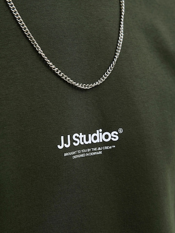 JACK & JONES Sweatshirt 'JJESOHO' in Green