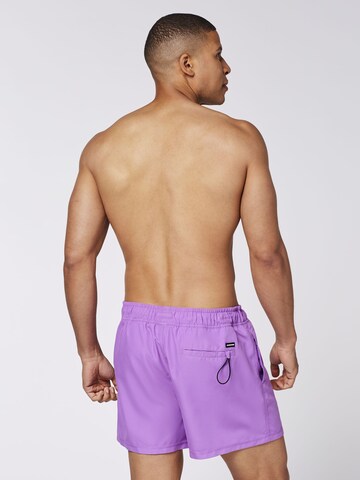 CHIEMSEE Regular Board Shorts in Purple