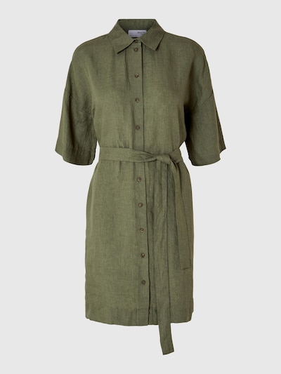 SELECTED FEMME Robe-chemise en vert, Vue avec produit