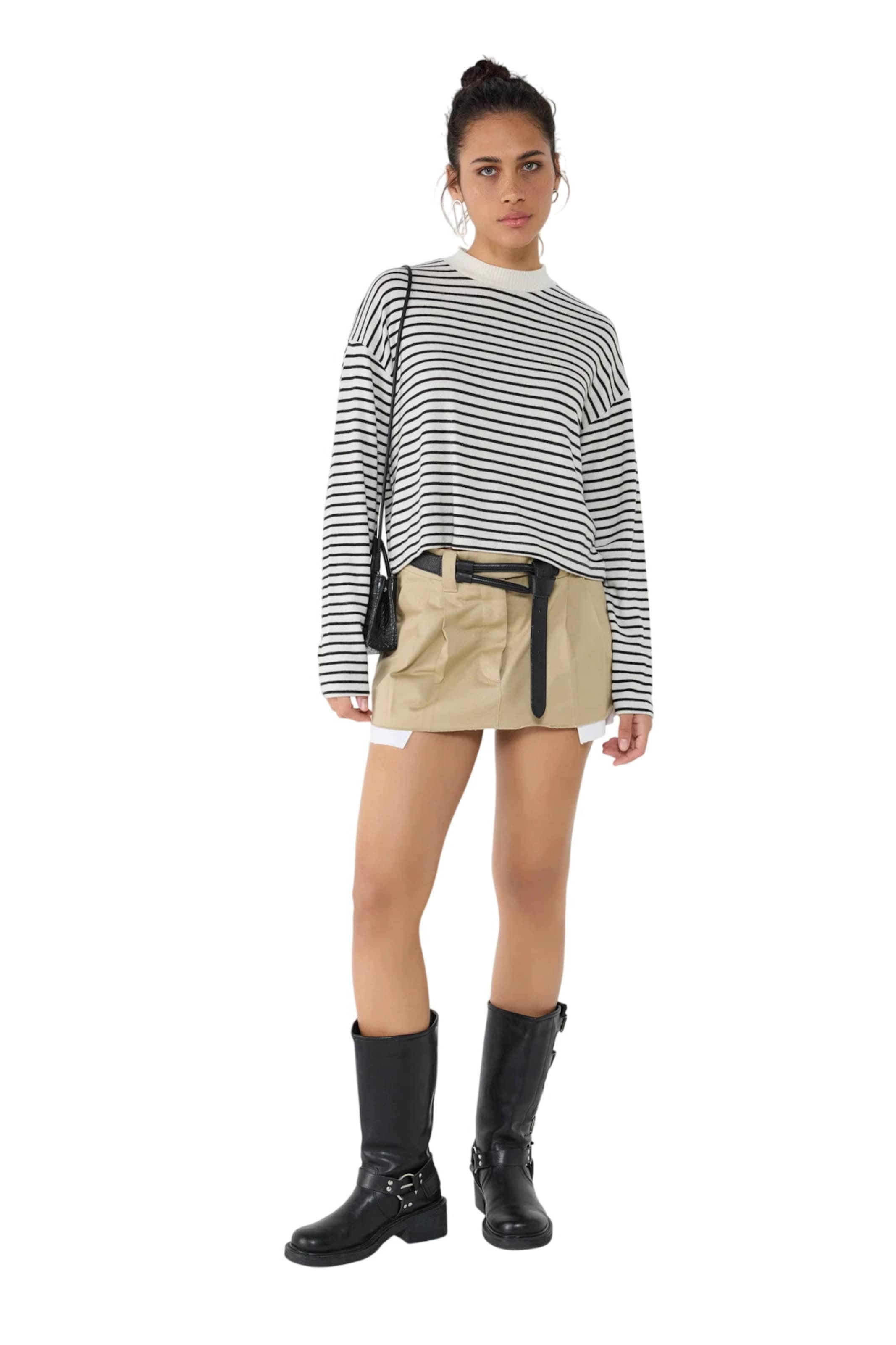 No Matter What Shirt in Beige