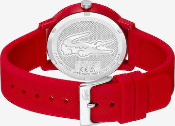 LACOSTE Zegarek analogowy w kolorze czerwony