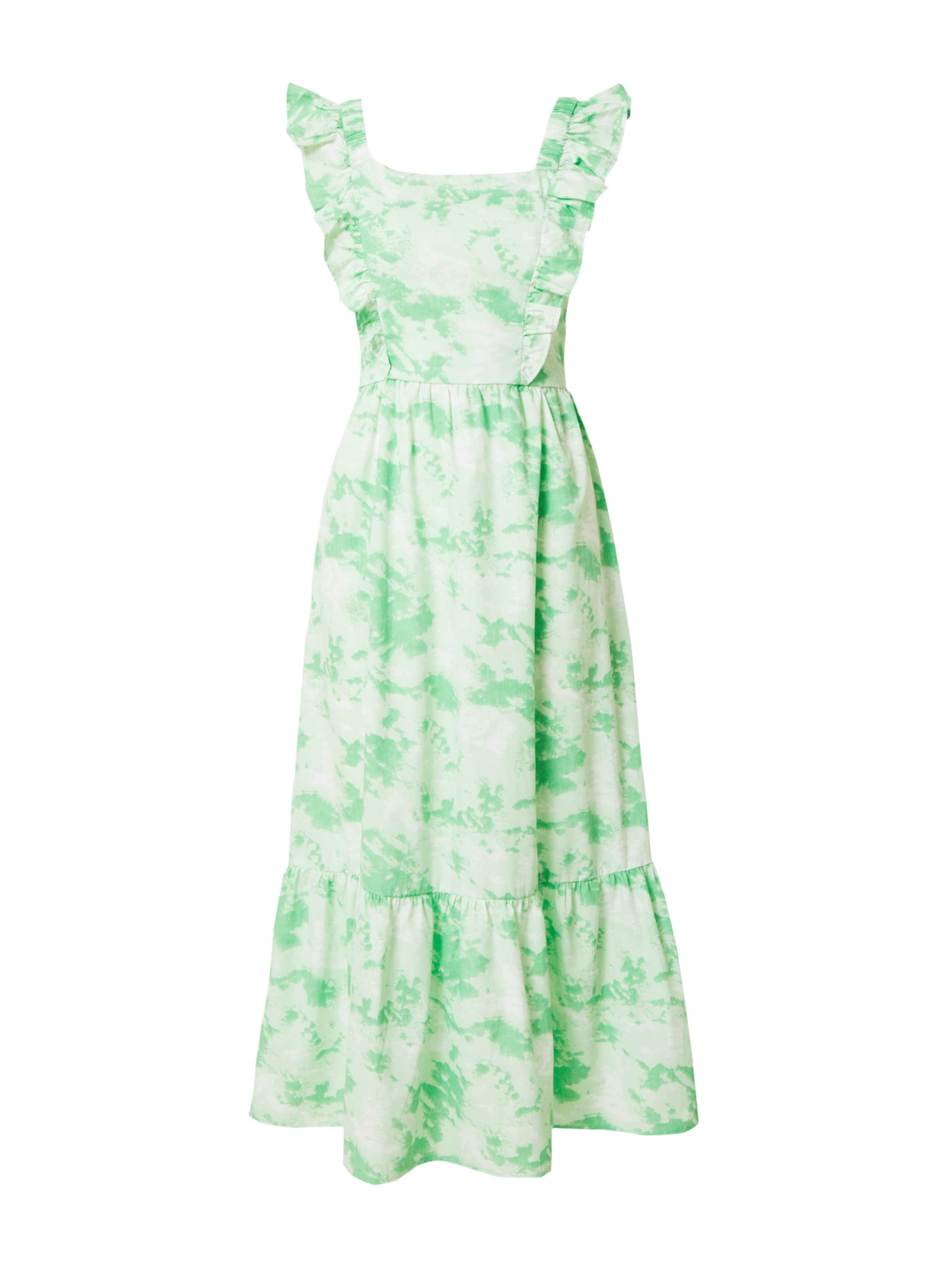 SISTERS POINT Summer Dress 'UNIZA' in Green: front