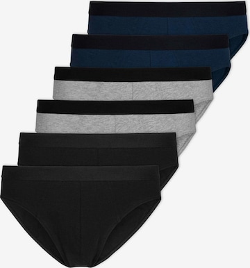 SNOCKS Slip in Blau: Vorderseite