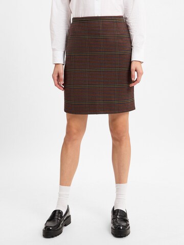 Franco Callegari Skirt in Brown: front