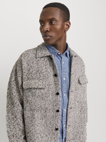JACK & JONES Comfort fit Overhemd in Beige