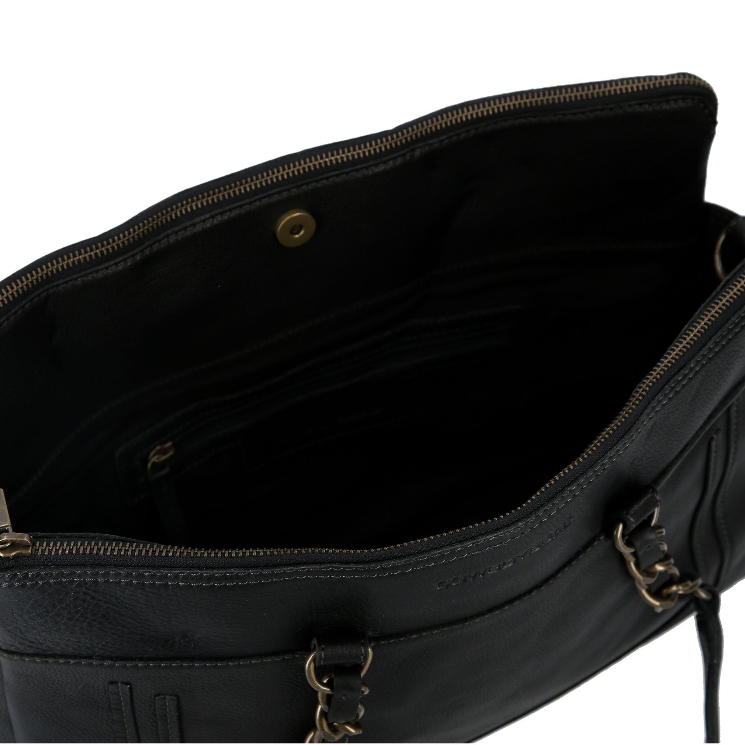 Cowboysbag Shoulder Bag 'Chained Barton' in Black