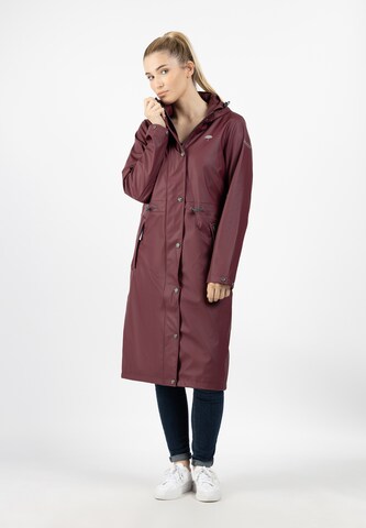 Manteau fonctionnel Schmuddelwedda en rouge