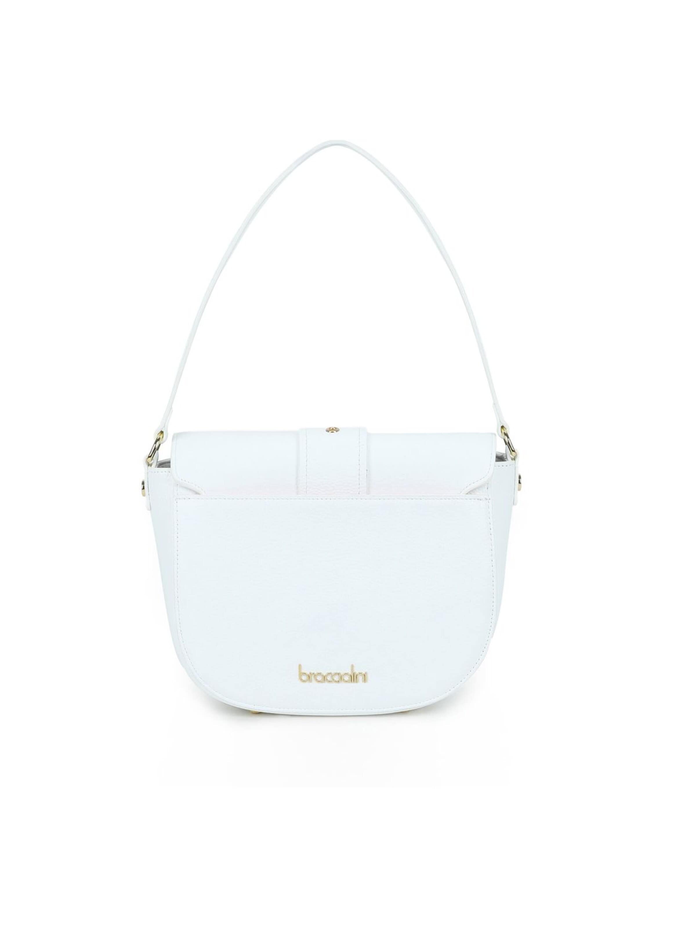 Braccialini - Bolso de hombro 'Baroque' en blanco