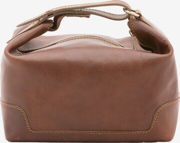 Borsa a mano 'Borsa a Mano Vera Pelle - Chiusura Zip Made in Italy' di Alessia Firenze in marrone: frontale
