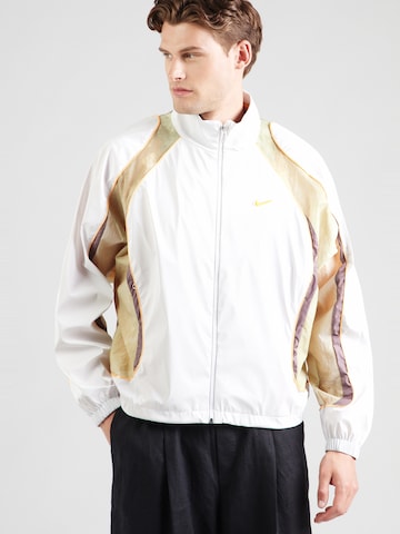 Nike Sportswear Tussenjas in Wit: voorkant