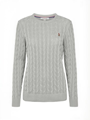 Pull-over ' UWMadeline ' U.S. POLO ASSN. en gris : devant