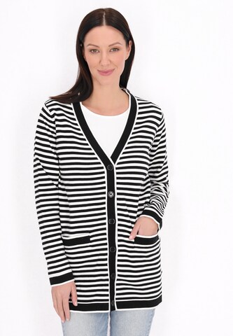 usha BLUE LABEL - Cárdigan en negro: frente