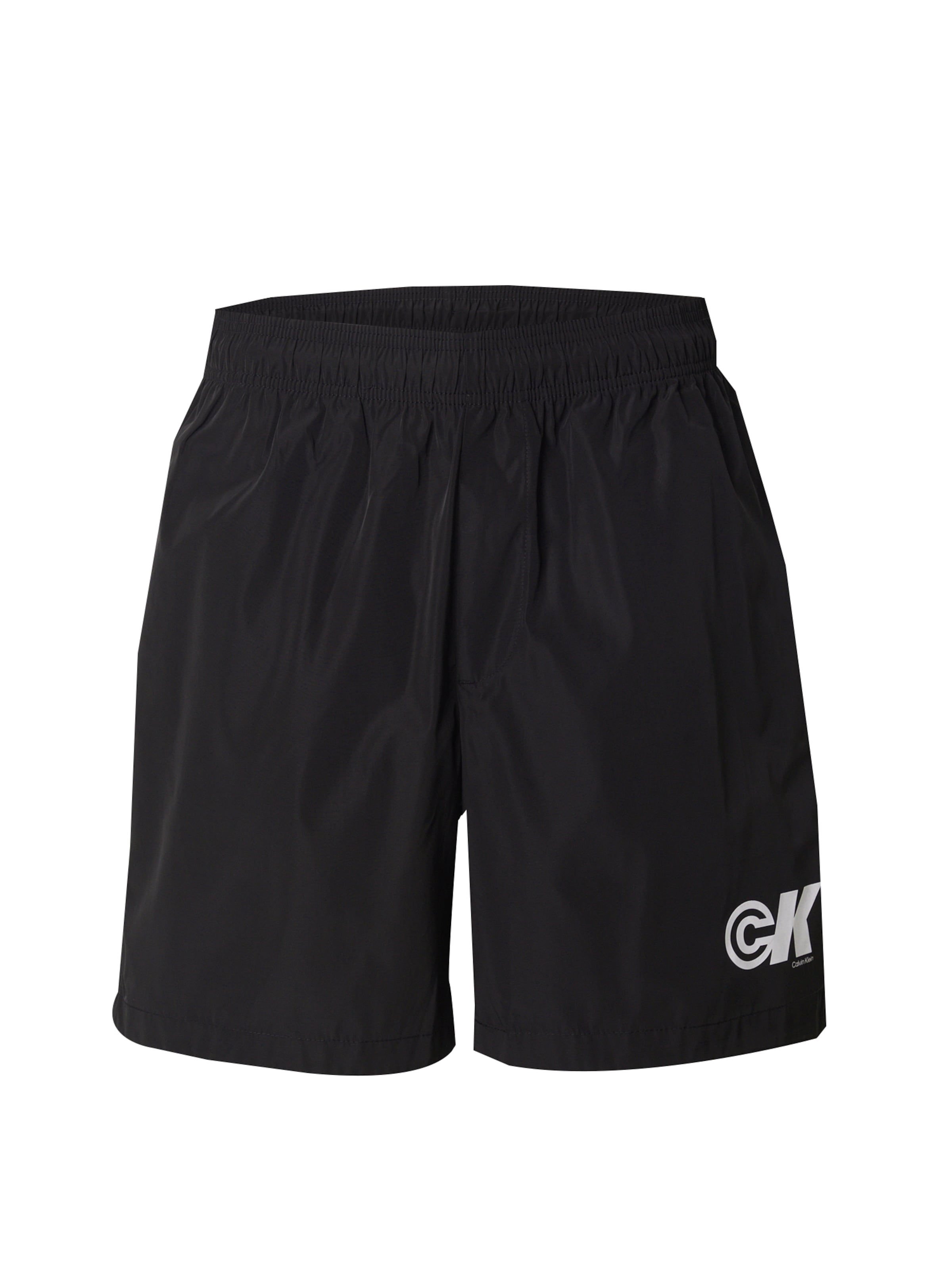 Calvin Klein Jeans Loosefit Nadrág - fekete: elől