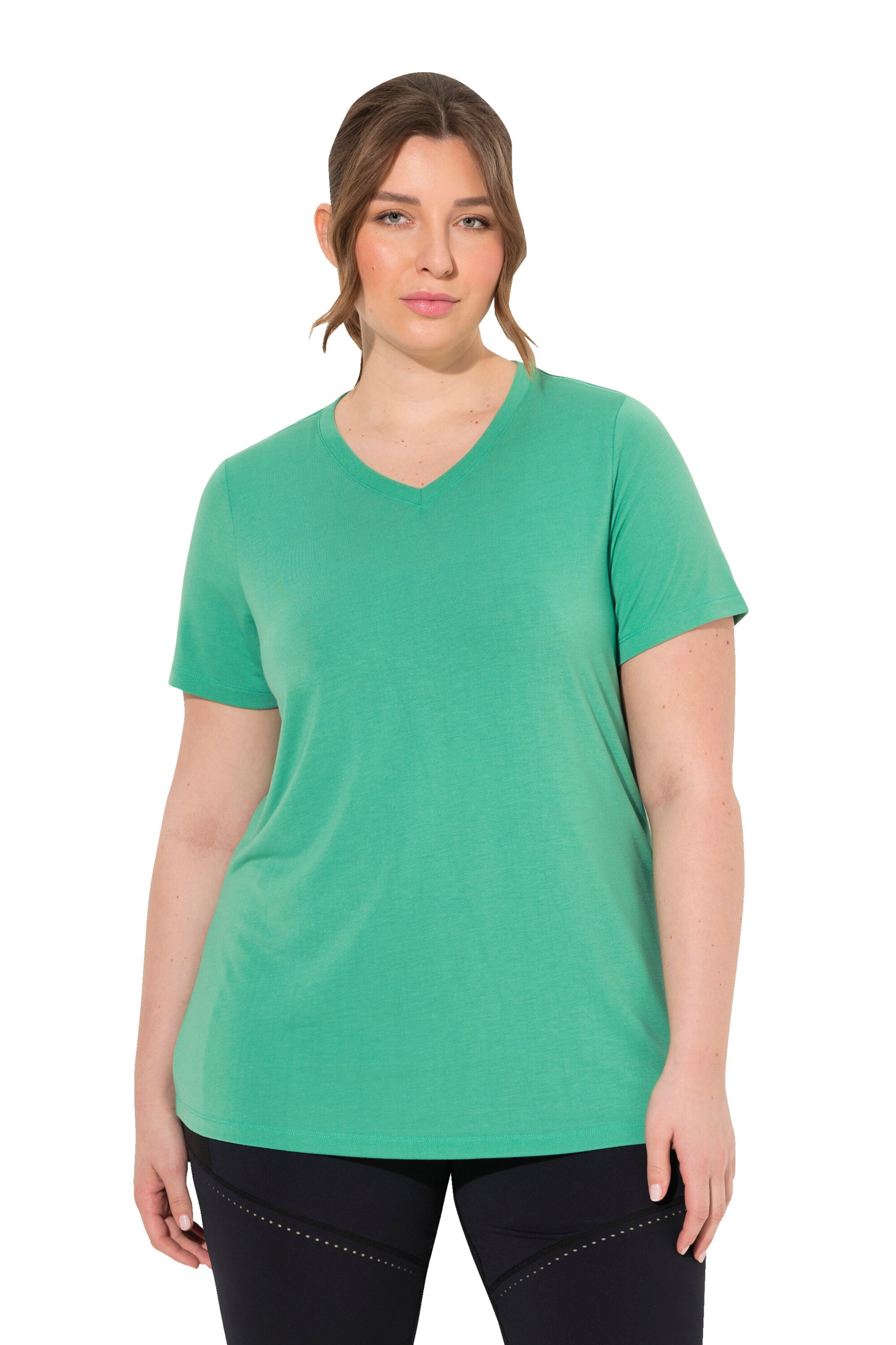 Ulla Popken Shirt in Green: front