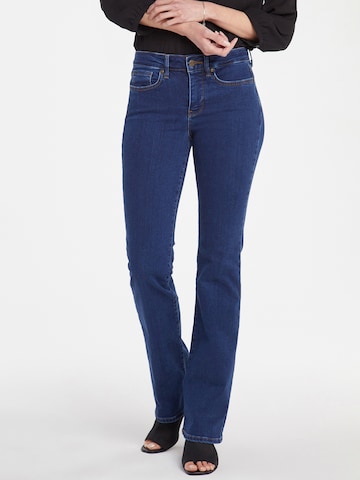 NYDJ Bootcut Jeans 'Barbara' in Blauw: voorkant