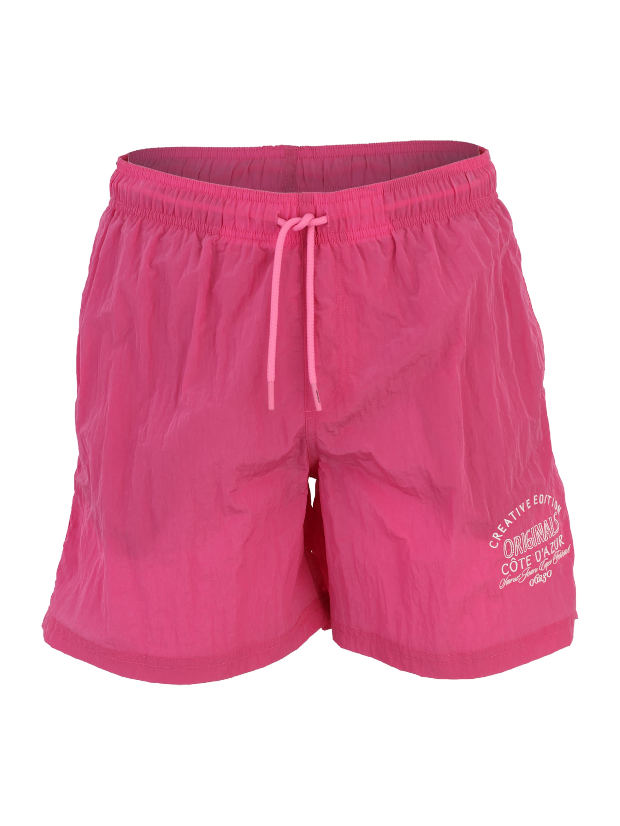 Pantaloncini da bagno 'JPSTKAUAI ELECTRIC' di JACK & JONES in rosa: frontale