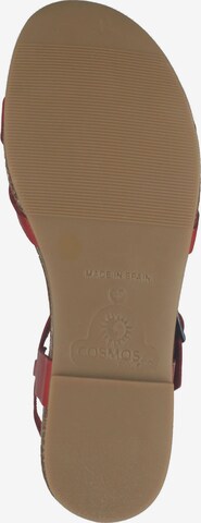COSMOS COMFORT Strap Sandals in Red