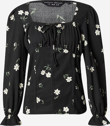 Dorothy Perkins Blouse in Zwart: voorkant