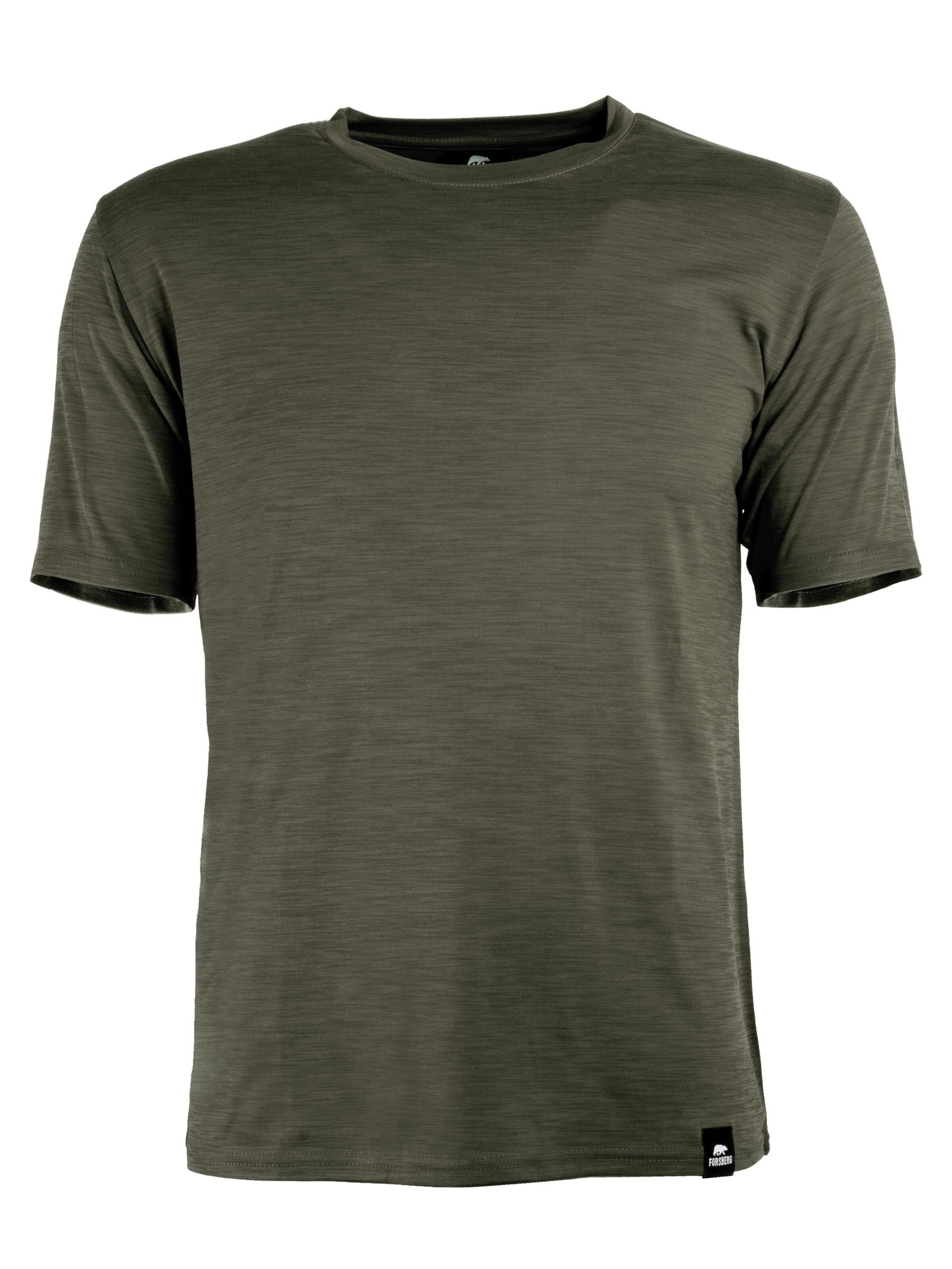 FORSBERG Performance Shirt 'Svettson' in Green: front