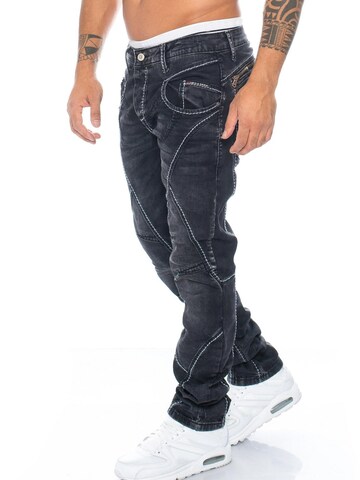 CIPO & BAXX Regular Jeans 'BJ288' in Black