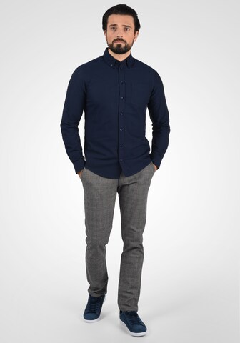 BLEND Regular fit Button Up Shirt 'Dubbo' in Blue
