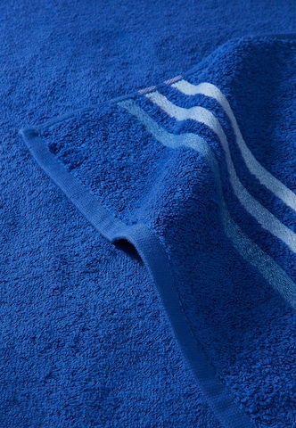 SCHIESSER Handdoek 'Skyline Color' in Blauw