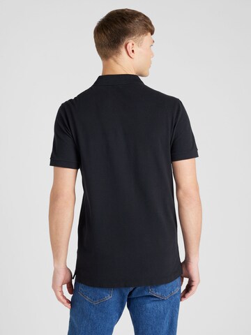 Abercrombie & Fitch Poloshirt in Schwarz