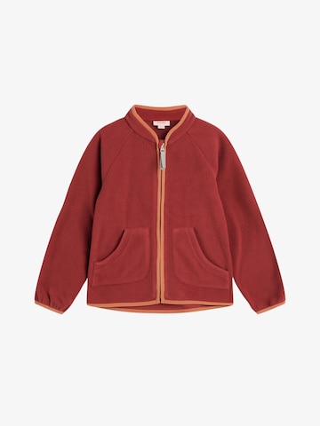 NOA NOA miniature Fleecová mikina 'Aria' – červená: přední strana