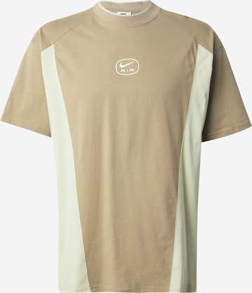 Nike SportswearTehnička sportska majica 'AIR' - zelena boja: prednji dio