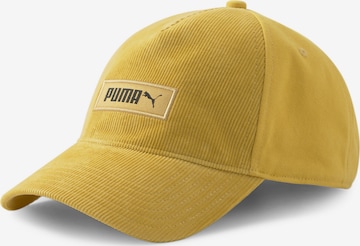 PUMA Cap in Gelb: front