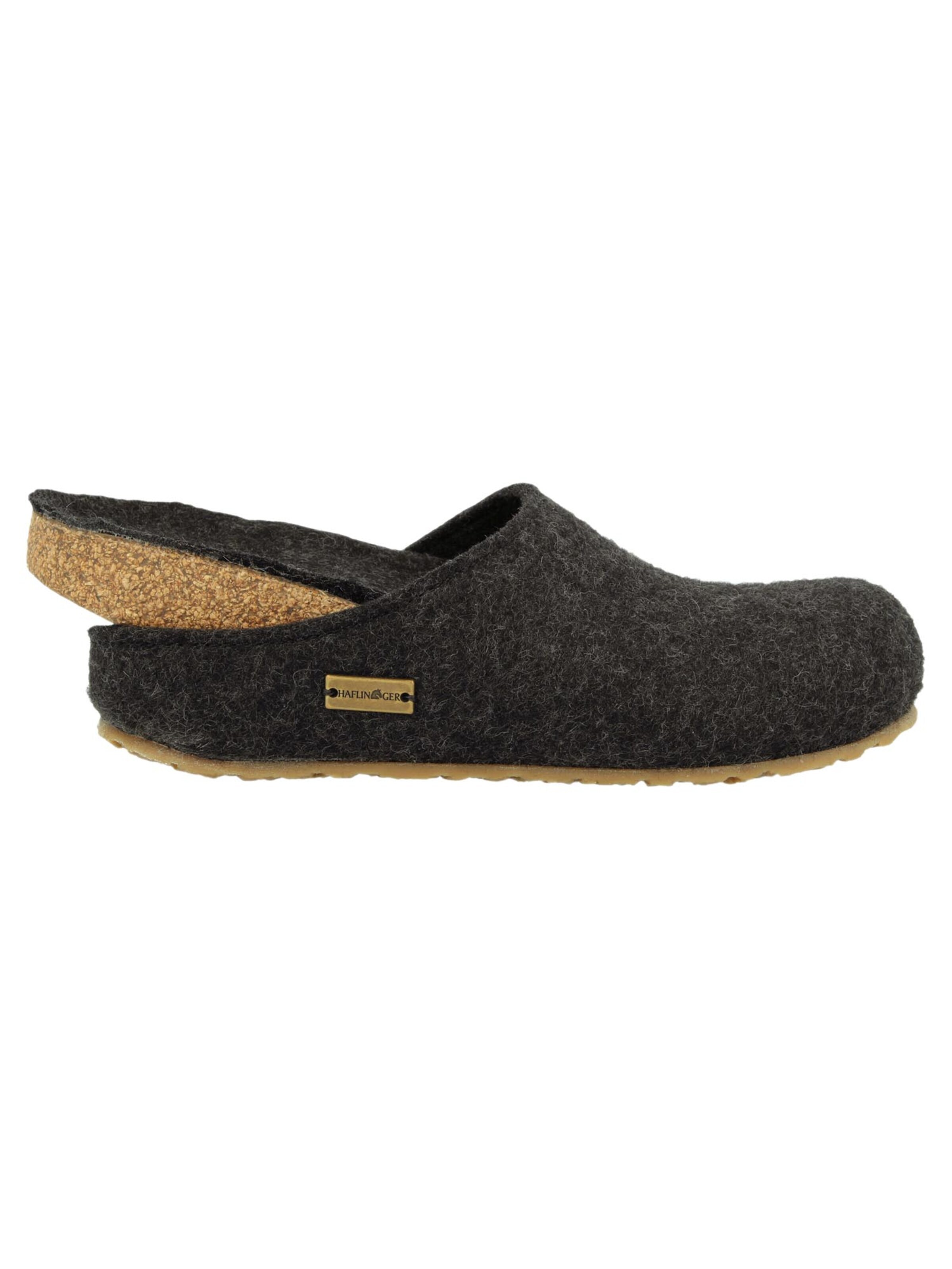 HAFLINGER Slippers 'Grizzly Michl' in Grey