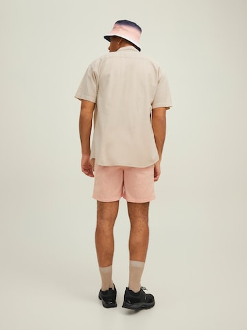 smėlio JACK & JONES Standartinis modelis Marškiniai 'BREEZY'