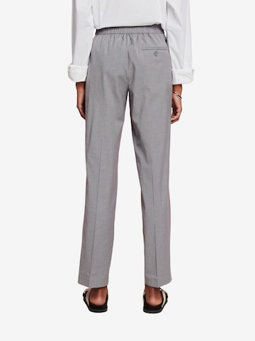 ESPRIT Loose fit Pleated Pants in Grey