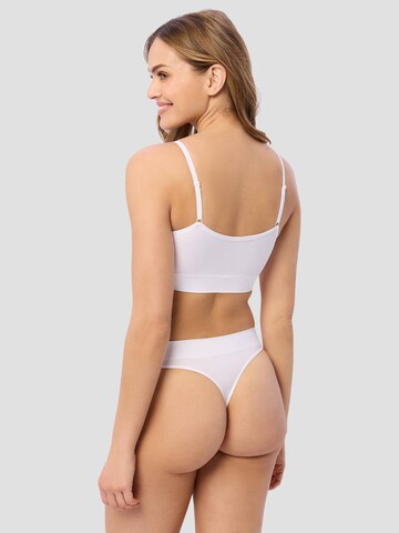 BeeDees Top 'Bustier Comfee Strap Top' in White