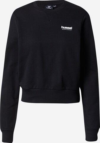 Hummel Sweatshirt 'Shai' in Schwarz: predná strana