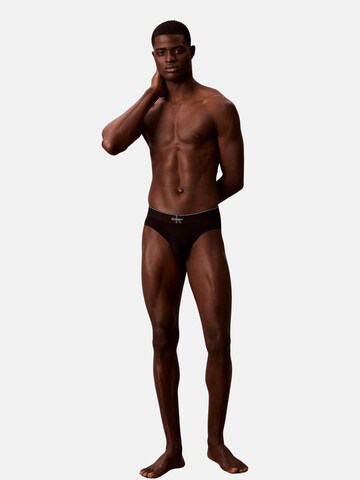 Calvin Klein Slip 'CALVIN KLEIN HIP BRIEF 3PK Intimo' in Black