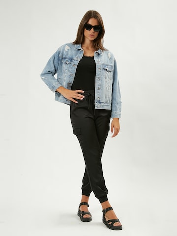 Influencer Top in Zwart